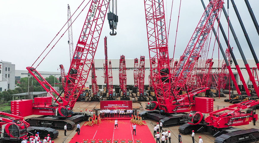 SANY goes hand in hand with Sinopec Heavy Lifting & Transportation